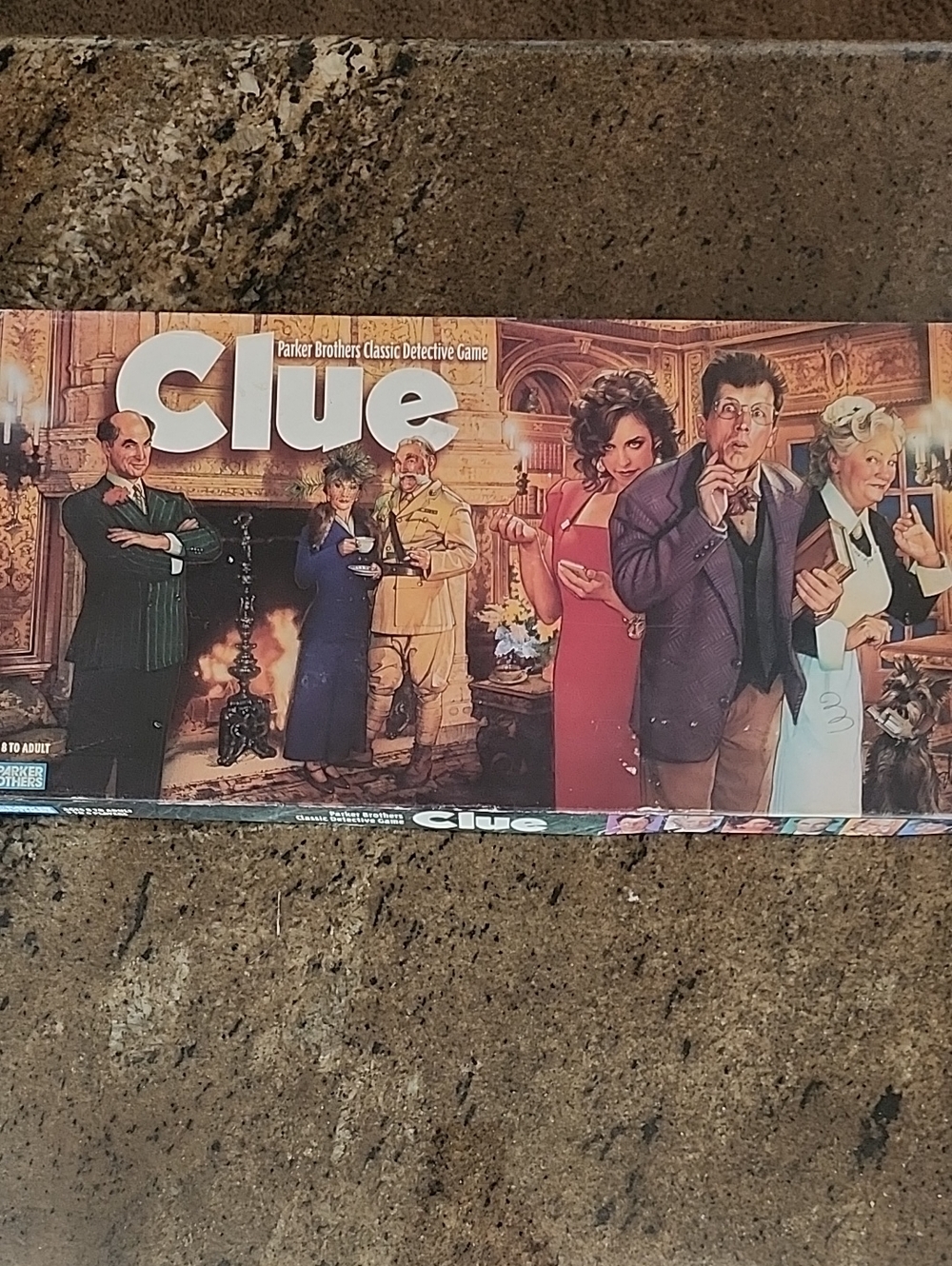 Clue Vintage 1996 Classic Detective Board Game Parker Bros Murder Mystery